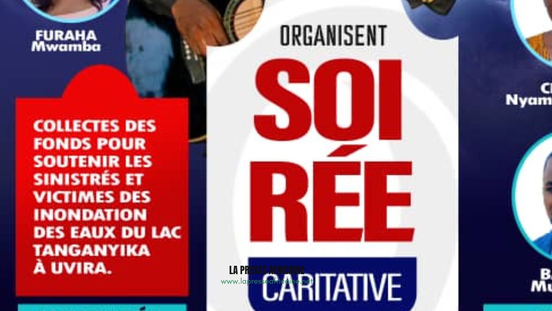 Est de la RDC : la FGG collecte des fonds en faveur des sinistrés d'Uvira et Goma