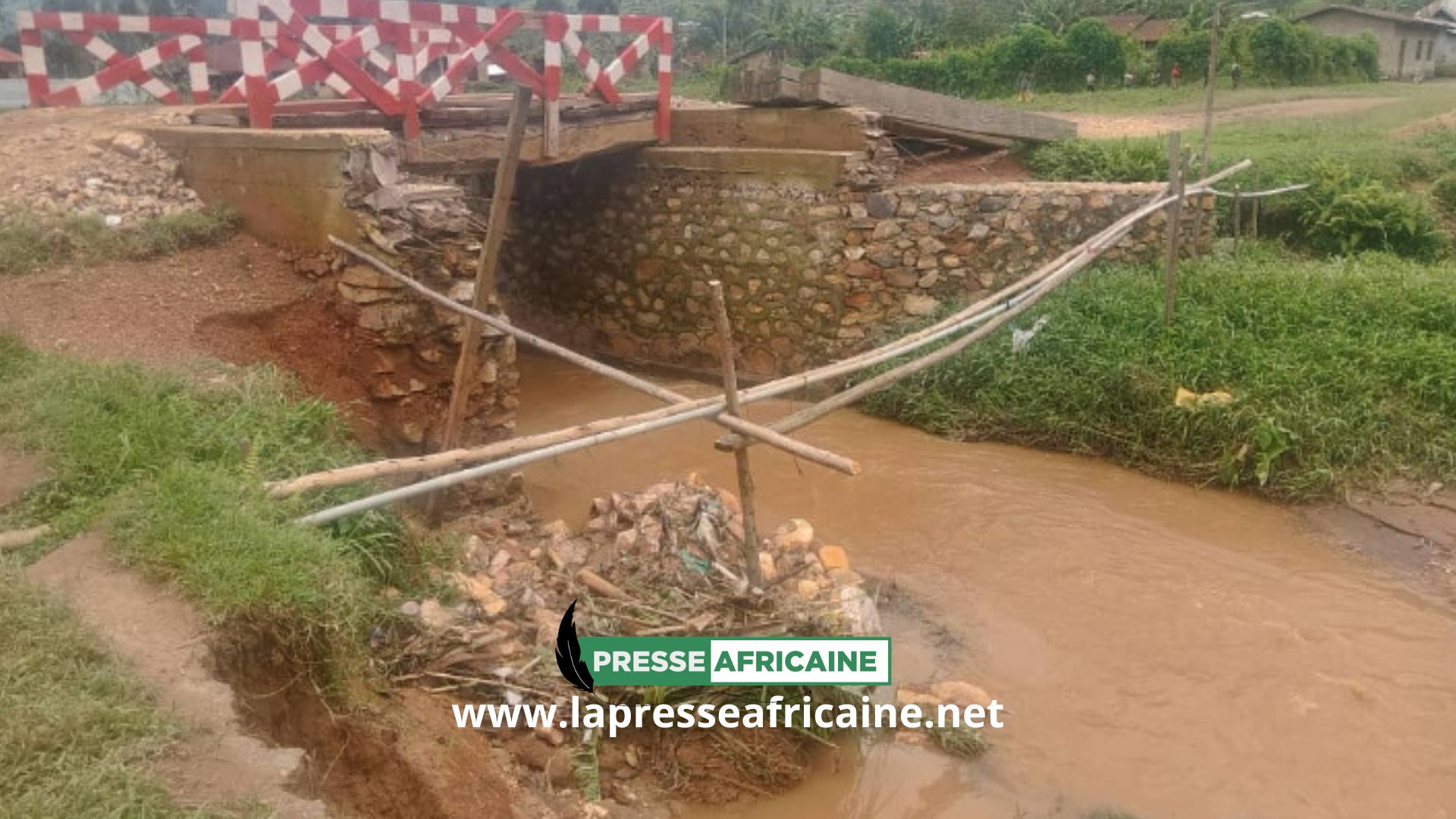 Lubero : le pont Makuku menace de s’écrouler avant son inauguration