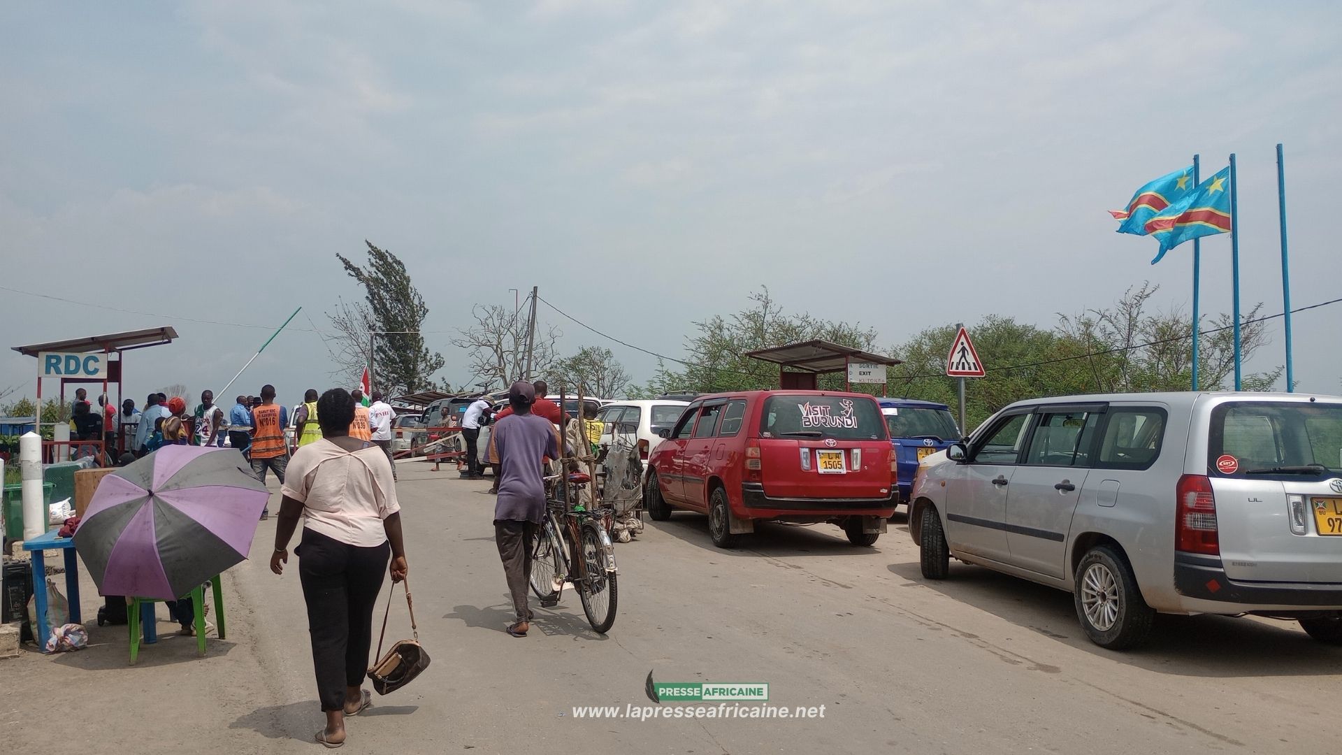 Uvira – Bujumbura : à la frontière de Gatumba, les chauffeurs burundais confrontés à des frais de 30 000 FC et des embouteillages