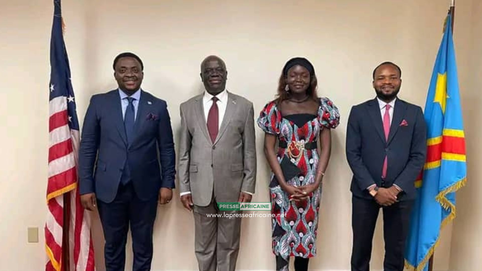 À Washington, Merveilles Nsangi Loola sollicite l'apport de l'ambassade de la RDC aux USA dans la canalisation des opportunités pour les jeunes Congolais