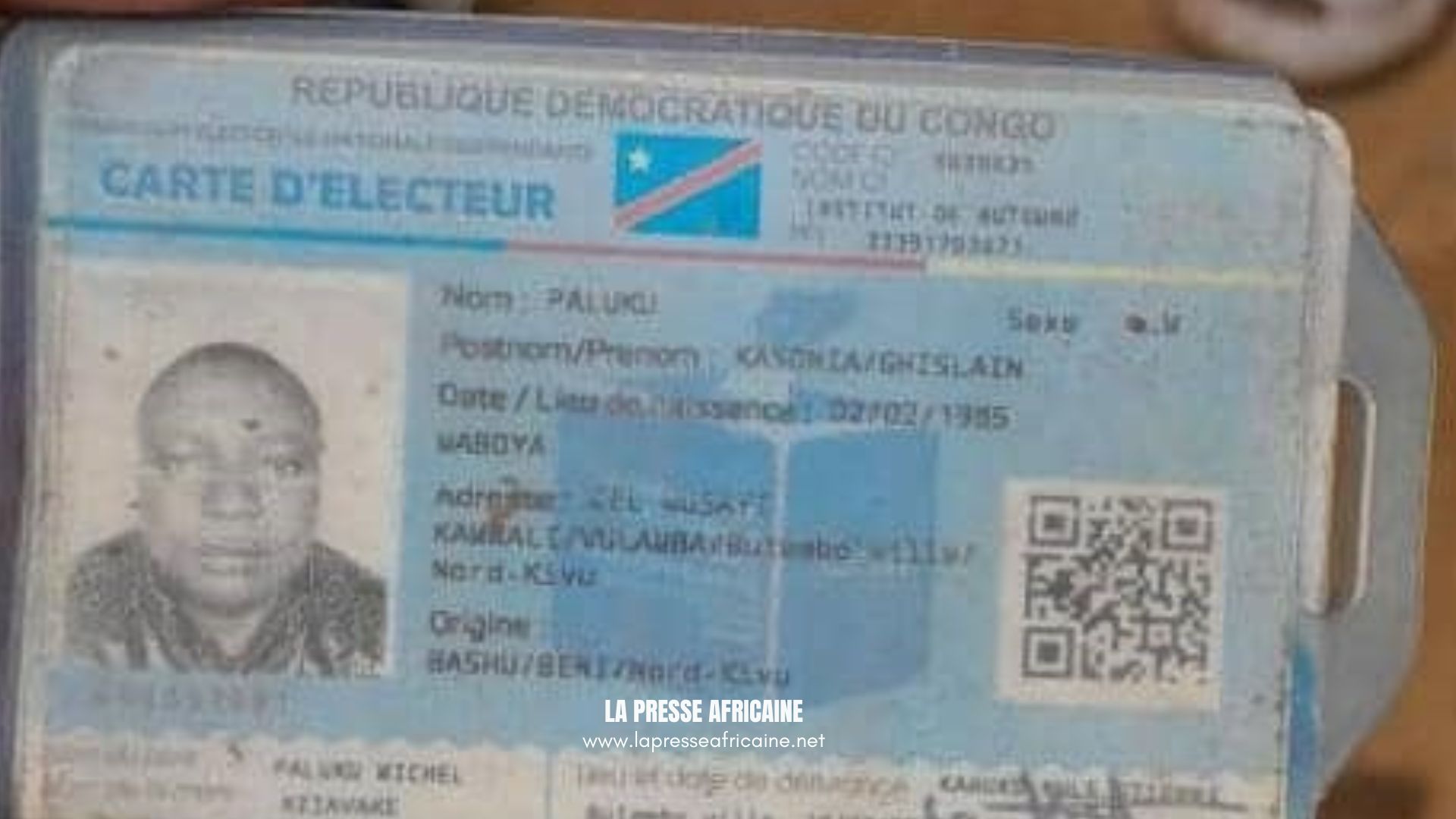 Assassinat du journaliste Paluku Kasonia Ghislain à Butembo : le député Bienvenu Lutsumbi condamne et exige la lumière
