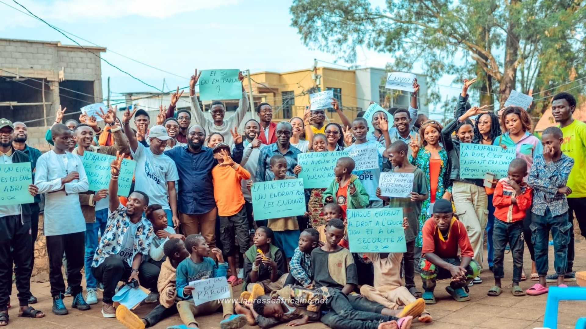 Sud-Kivu : une centaine d'enfants en situation de rue soutenus par GIVE HOPE