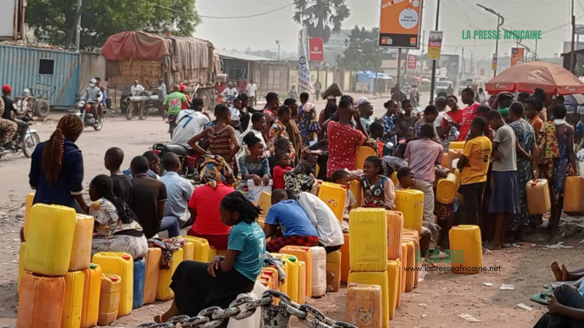 Kasaï central : à Kananga, la LUCHA dit non à la pénurie d’eau et projette une marche ce lundi contre la Regideso